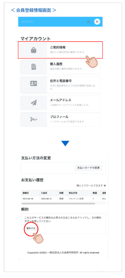 社会実学研究所オンラインサロン解約